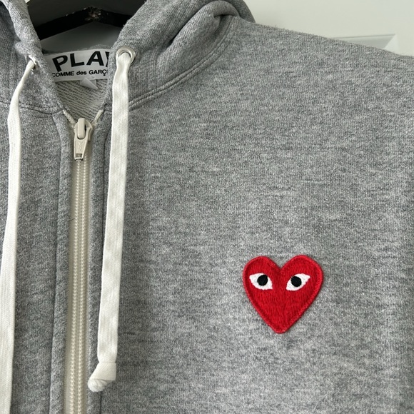 Comme Des Garçon Zip Up Hoodie - Picture 6 of 10